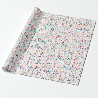 Colourful Brush Strokes: Watercolor Seamless. Wrapping Paper