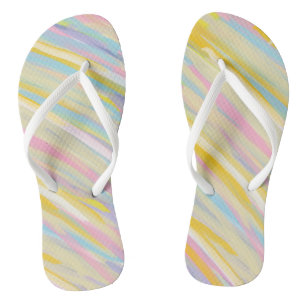 Colourful Brushstroke Jandals