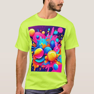 Colourful Bubble Blast T-Shirt