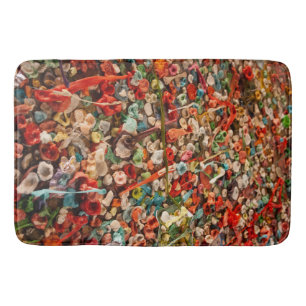 Colourful Bubble Gum  Bath Mat