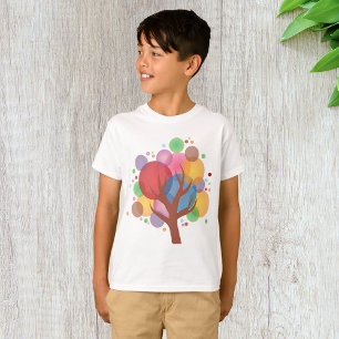 Colourful Bubble Tree T-Shirt