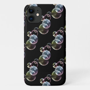 colourful bubbles on black Case-Mate iPhone case