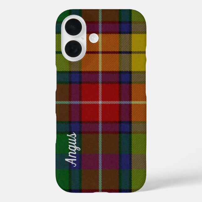 Colourful Buchanan Tartan Plaid  Case-Mate iPhone Case (Back)