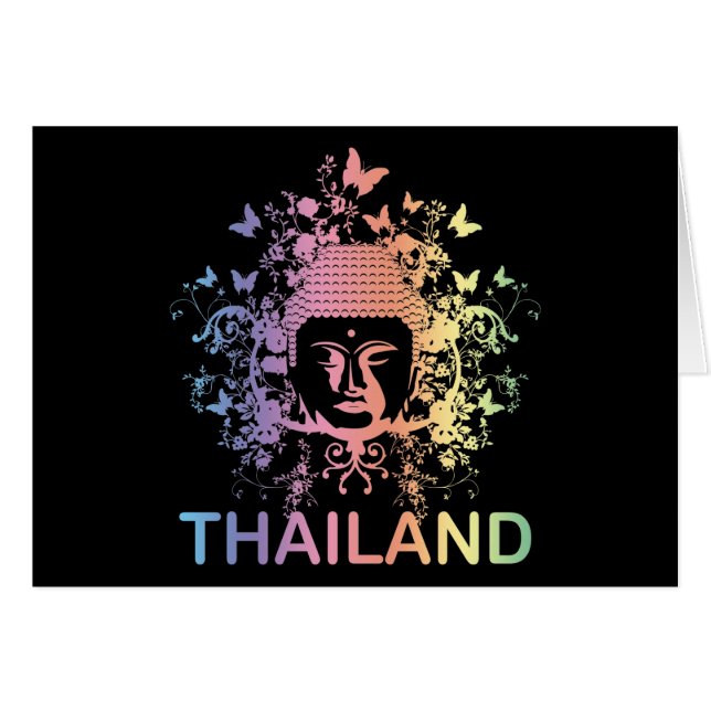 Colourful Buddha thailand (Front Horizontal)