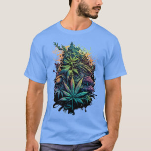 Colourful Buds Design Original Artwork 1 T-Shirt