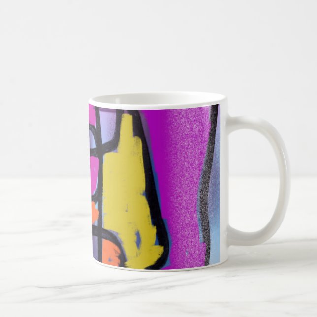 Colourful Building Blocks Coffee Mug (Right)