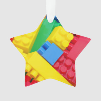 Colourful Building Blocks Ornament