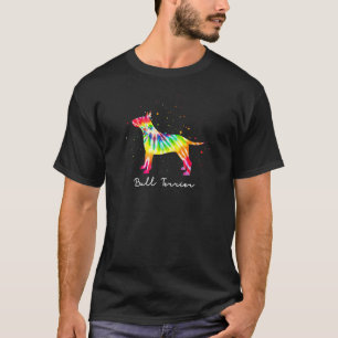 Colourful Bull Terrier Dog Mum Bull Terrier T-Shirt