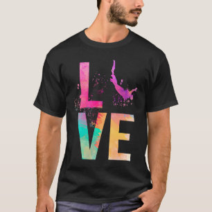 Colourful Bungee Jumping Mum  Bungee Jumping T-Shirt