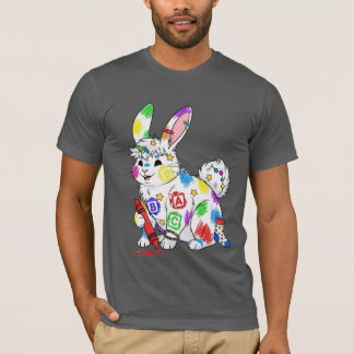 Colourful Bunny ABC Men’s T-Shirt