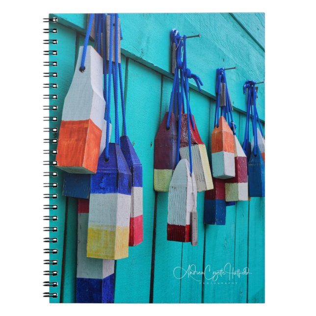 Colourful Buoys Notebook (Front)