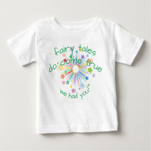 Colourful Burst, Fairy Tales Do Come True Baby T-Shirt