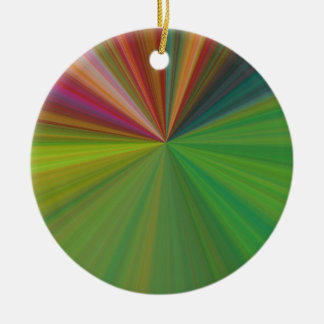 Colourful Bursts Christmas Ornament