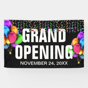 Colourful Business Grand Opening Banner