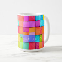 Colourful Business NAME Abstract Art Modern Fun