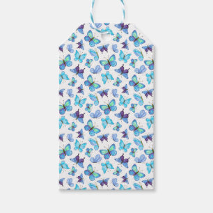 Colourful Butterflies Gift Tags