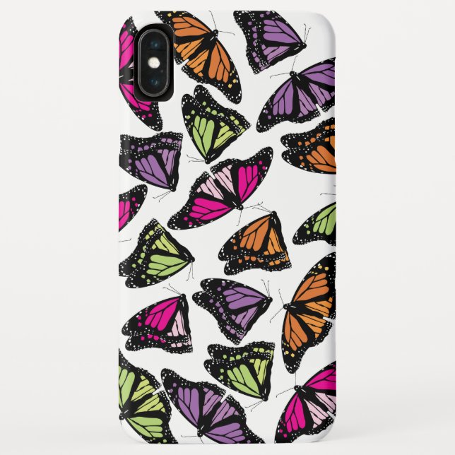 Colourful Butterflies Pattern Case-Mate iPhone Case (Back)