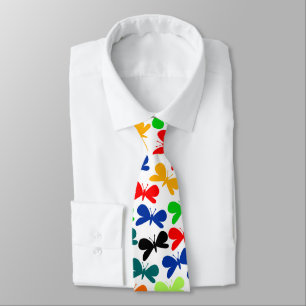 Colourful Butterflies Tie