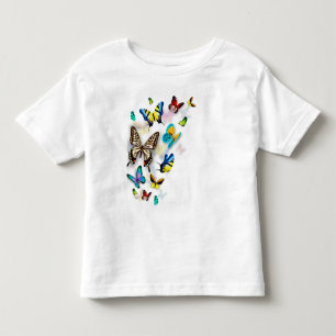 colourful Butterflies Toddler T-Shirt