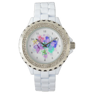 Colourful Butterflies Watch Spring