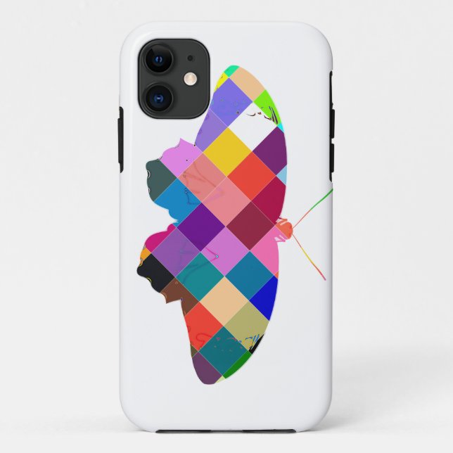 Colourful Butterfly Art Case-Mate iPhone Case (Back)