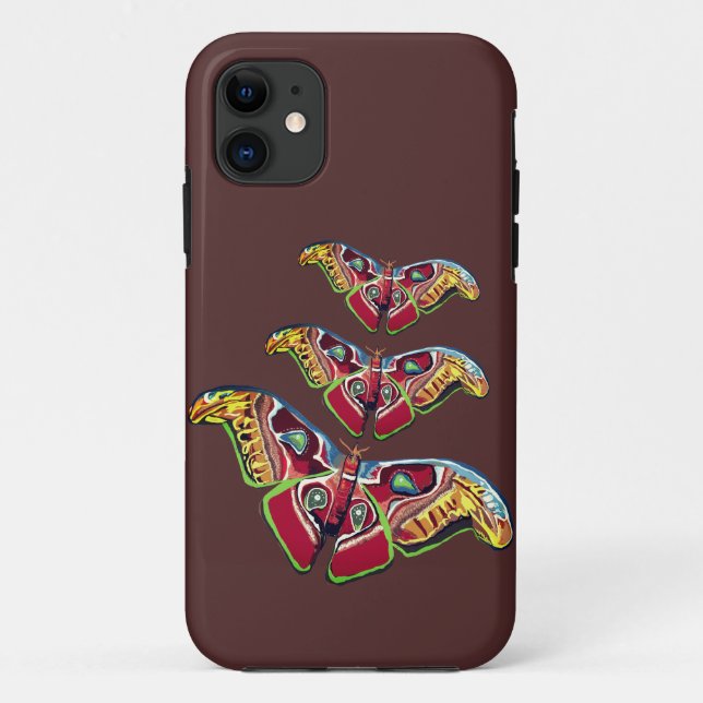 Colourful Butterfly Case-Mate iPhone Case (Back)