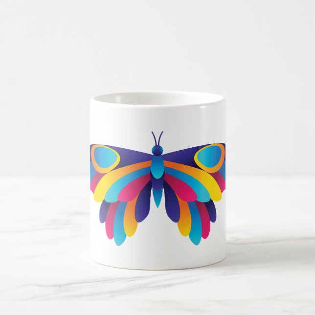 Colourful Butterfly Coffee Mug (Creator Uploaded)