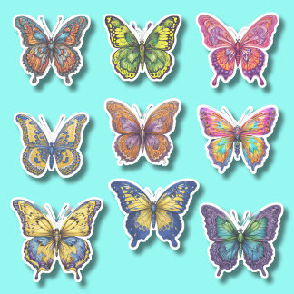 Colourful Butterfly Collection Waterproof