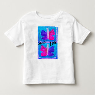 Colourful Butterfly   Miami Filter   Basic   Toddler T-Shirt