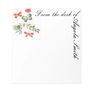 Colourful Butterfly Note Pad