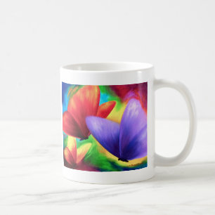 Colourful Butterfly Painting - Multi Coffee Mug
