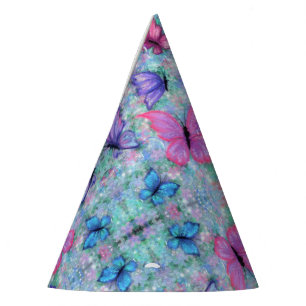 Colourful Butterfly Party Hat