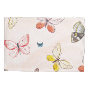 Colourful Butterfly Pillowcase