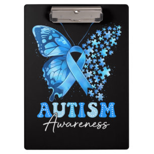 Colourful Butterfly Puzzle Clipboard