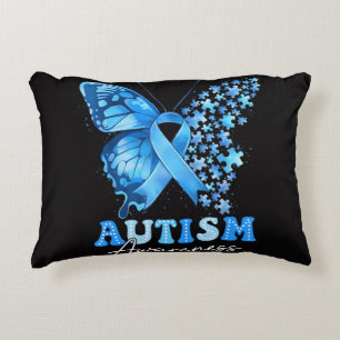 Colourful Butterfly Puzzle Decorative Cushion