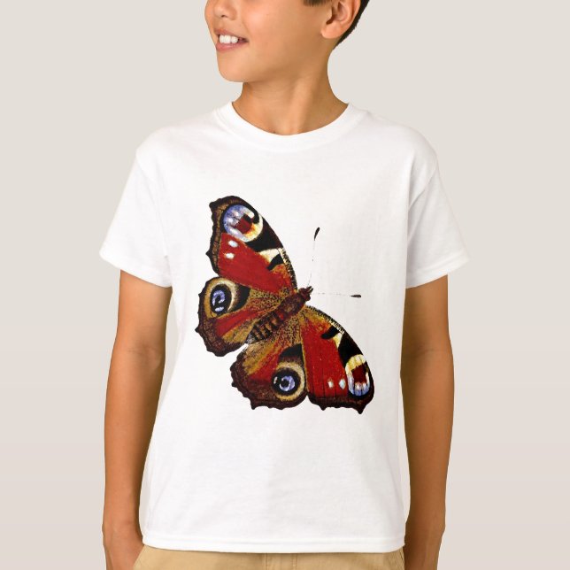 Colourful Butterfly T-Shirt (Front)
