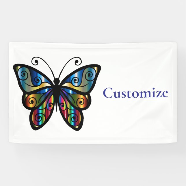 Colourful Butterfly Thunder_Cove Banner (Horizontal)