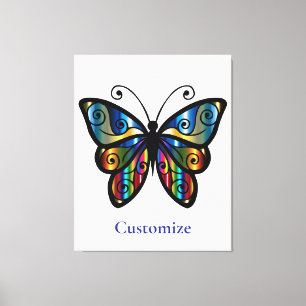 Colourful Butterfly Thunder_Cove Canvas Print