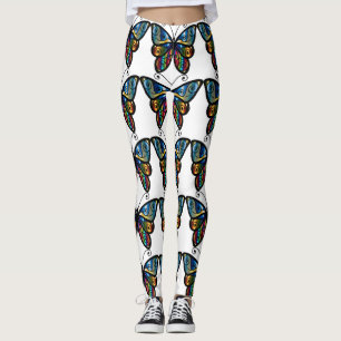 Colourful Butterfly Thunder_Cove Leggings