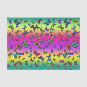 Colourful Butterfly Tissue Paper