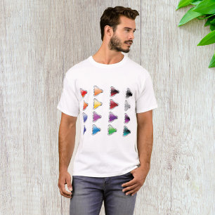 Colourful Button Icons T-Shirt