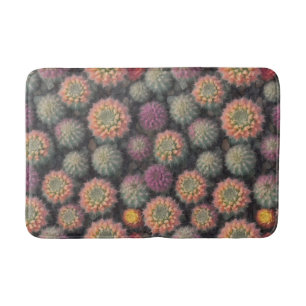 Colourful Cactus Bath Mat