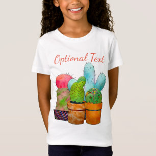 Colourful Cactus Garden T-Shirt