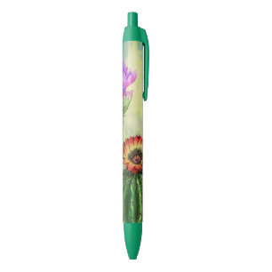 Colourful Cactus Pen Beautiful Flowers