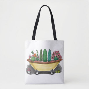 Colourful Cactus Tote Bag