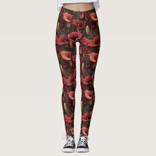 Colourful Calla Lilies Her Birthday Gift  Gym Clot Leggings
