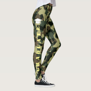 Colourful Camo Leggings - ROTC Graduate Style
