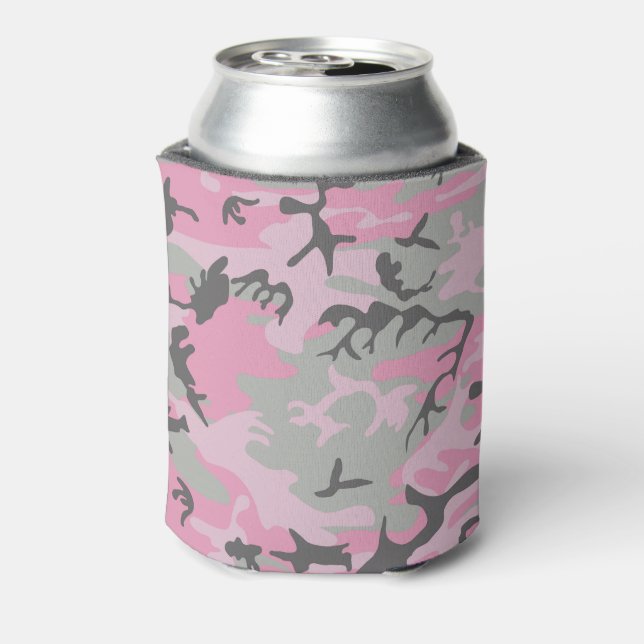 Colourful Camouflage Design Can Cooler (Can Back)