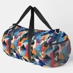 Colourful Camouflage Duffle Bag