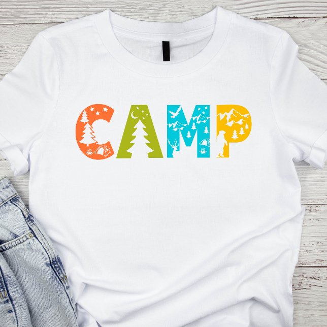 Colourful CAMP T-Shirt (Creator Uploaded)